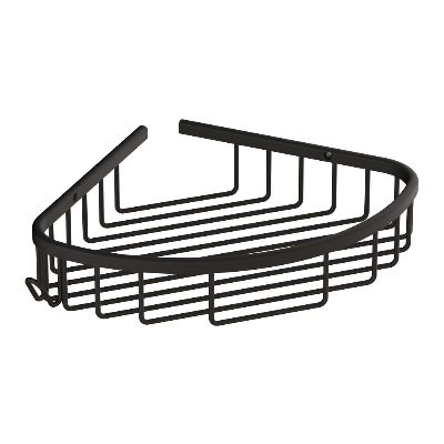 Oval Şampuanlık 19x19 Tek Katlı Siyah