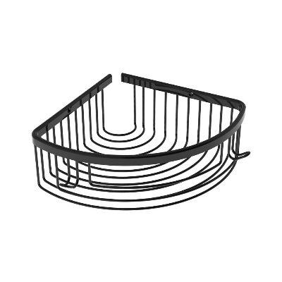 Şampuanlık Oval Lux 20x20 Tek Katlı Siyah