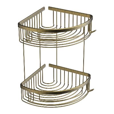 Şampuanlık Oval Lux 20x20 İki Katlı Antik Sarı