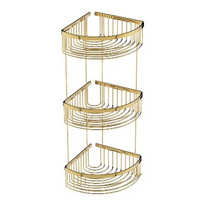 Şampuanlık Oval Lux 20x20 Üç Katlı Altın
