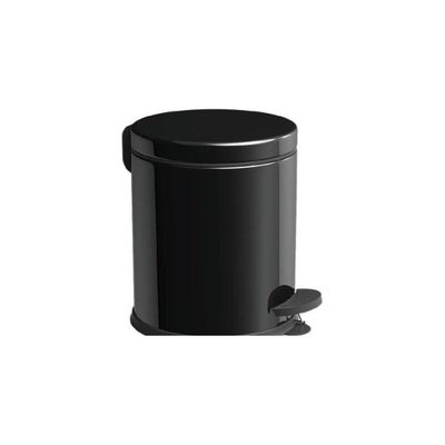 Pedallı Çöp Kovası 5 Lt Siyah